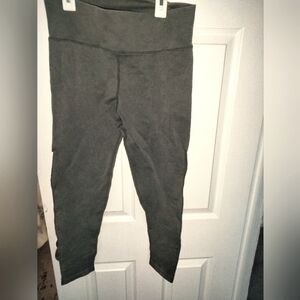 Dark Gray High-Waisted Leggings Aerie offline Hi Rise 7/8 Legging NWT 🆕